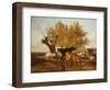 Canterbury Meadows, Evening-Thomas Sidney Cooper-Framed Giclee Print