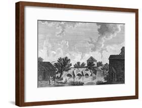 Canternury Walls-null-Framed Art Print