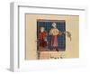 Cantigas De Santa Maria -Codice De Los Musicos, Rabel Y Laud Arabigo-Alfonso X-Framed Giclee Print