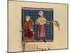 Cantigas De Santa Maria -Codice De Los Musicos, Rabel Y Laud Arabigo-Alfonso X-Mounted Premium Giclee Print