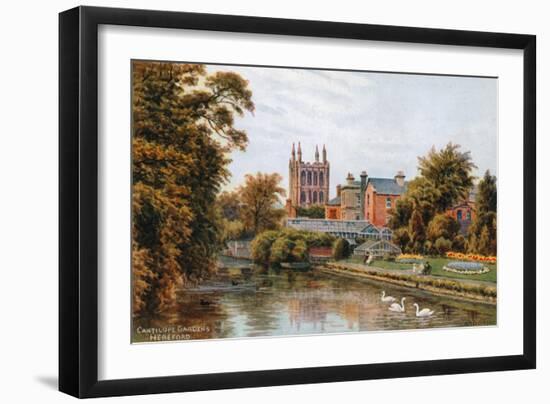 Cantilupe Gardens, Hereford-Alfred Robert Quinton-Framed Giclee Print