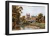 Cantilupe Gardens, Hereford-Alfred Robert Quinton-Framed Giclee Print