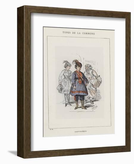 Cantinieres-Charles Albert d'Arnoux Bertall-Framed Giclee Print