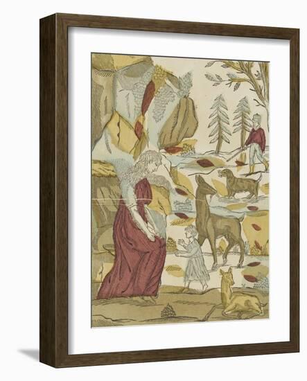 Cantique de sainte Geneviève de Brabant-null-Framed Giclee Print