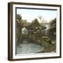 Canton (China), Courtyard of a House, 1860-Leon, Levy et Fils-Framed Photographic Print