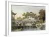 Canton Fountain Court-Thomas Allom-Framed Art Print