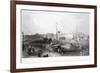 Canton - Guangzhou - 19th Century Engraving-null-Framed Giclee Print