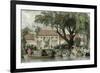 Canton Honan Landing Place-Thomas Allom-Framed Premium Giclee Print