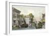 Canton Hunan Canal-Thomas Allom-Framed Art Print