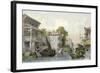 Canton Hunan Canal-Thomas Allom-Framed Art Print