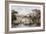 Canton Merchant House-Thomas Allom-Framed Art Print