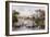 Canton Merchant House-Thomas Allom-Framed Art Print