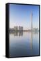 Canton Tower, Tian He, Guangzhou, Guangdong, China, Asia-Ian Trower-Framed Stretched Canvas