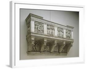 Cantoria (Singing Tribune) by Luca Della Robbia-null-Framed Photographic Print