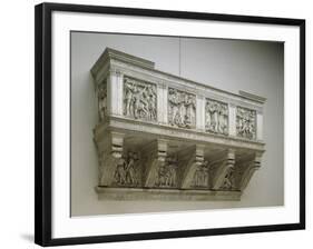 Cantoria (Singing Tribune) by Luca Della Robbia-null-Framed Photographic Print