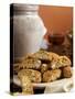 Cantuccini, Tuscan Biscuits with Hazelnuts and Almonds, Tuscany, Italy, Europe-Tondini Nico-Stretched Canvas