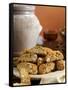 Cantuccini, Tuscan Biscuits with Hazelnuts and Almonds, Tuscany, Italy, Europe-Tondini Nico-Framed Stretched Canvas