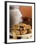 Cantuccini, Tuscan Biscuits with Hazelnuts and Almonds, Tuscany, Italy, Europe-Tondini Nico-Framed Photographic Print