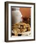 Cantuccini, Tuscan Biscuits with Hazelnuts and Almonds, Tuscany, Italy, Europe-Tondini Nico-Framed Photographic Print