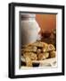 Cantuccini, Tuscan Biscuits with Hazelnuts and Almonds, Tuscany, Italy, Europe-Tondini Nico-Framed Photographic Print
