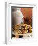 Cantuccini, Tuscan Biscuits with Hazelnuts and Almonds, Tuscany, Italy, Europe-Tondini Nico-Framed Photographic Print