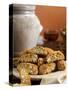 Cantuccini, Tuscan Biscuits with Hazelnuts and Almonds, Tuscany, Italy, Europe-Tondini Nico-Stretched Canvas