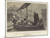 Canute on the River Nene Listening to the Choir of Ely Minster-William Cave Thomas-Mounted Giclee Print