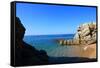 Canyelles Beach-Stefano Amantini-Framed Stretched Canvas