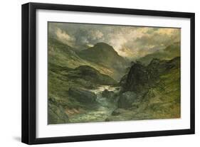 Canyon, 1878-Gustave Doré-Framed Giclee Print
