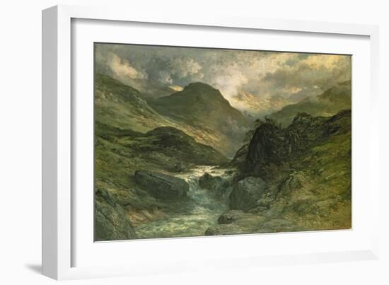 Canyon, 1878-Gustave Doré-Framed Giclee Print