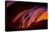 Canyon Abstract, Antelope Canyon, Page Arizona-Vincent James-Stretched Canvas