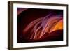 Canyon Abstract, Antelope Canyon, Page Arizona-Vincent James-Framed Photographic Print