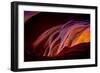 Canyon Abstract, Antelope Canyon, Page Arizona-Vincent James-Framed Photographic Print