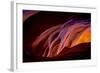 Canyon Abstract, Antelope Canyon, Page Arizona-Vincent James-Framed Photographic Print