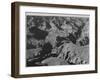 Canyon And Ravine "Grand Canyon National Park" Arizona 1933-1942-Ansel Adams-Framed Art Print