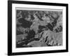 Canyon And Ravine "Grand Canyon National Park" Arizona 1933-1942-Ansel Adams-Framed Art Print