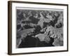 Canyon And Ravine "Grand Canyon National Park" Arizona 1933-1942-Ansel Adams-Framed Art Print