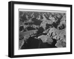 Canyon And Ravine "Grand Canyon National Park" Arizona 1933-1942-Ansel Adams-Framed Art Print