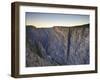 Canyon and Stratified Rock, Black Canyon of the Gunnison National Park, Colorado, USA-Michele Falzone-Framed Photographic Print
