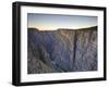 Canyon and Stratified Rock, Black Canyon of the Gunnison National Park, Colorado, USA-Michele Falzone-Framed Photographic Print