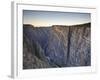 Canyon and Stratified Rock, Black Canyon of the Gunnison National Park, Colorado, USA-Michele Falzone-Framed Photographic Print