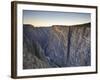 Canyon and Stratified Rock, Black Canyon of the Gunnison National Park, Colorado, USA-Michele Falzone-Framed Photographic Print