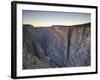 Canyon and Stratified Rock, Black Canyon of the Gunnison National Park, Colorado, USA-Michele Falzone-Framed Photographic Print