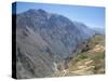 Canyon Below Chivay, Colca Canyon, Peru, South America-Tony Waltham-Stretched Canvas