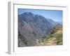 Canyon Below Chivay, Colca Canyon, Peru, South America-Tony Waltham-Framed Photographic Print