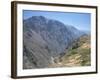 Canyon Below Chivay, Colca Canyon, Peru, South America-Tony Waltham-Framed Photographic Print