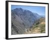 Canyon Below Chivay, Colca Canyon, Peru, South America-Tony Waltham-Framed Photographic Print