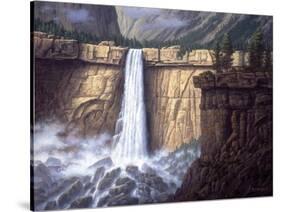 Canyon Cascade-R.W. Hedge-Stretched Canvas