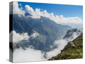 Canyon Colca View Point, Cruz del Condor, Arequipa Region, Peru, South America-Karol Kozlowski-Stretched Canvas