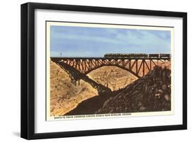 Canyon Diablo Trestle, Arizona-null-Framed Art Print